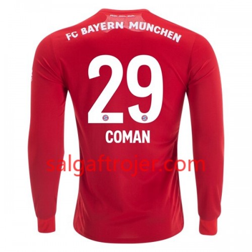 FC Bayern München Fodboldtrøjer Kingsley Coman 29 Hjemmebanesæt 2019/20 Langærmet FC Bayern München Fodboldtrøjer Kingsley Coman 29 Hjemmebanesæt 2019/20 Langærmet
